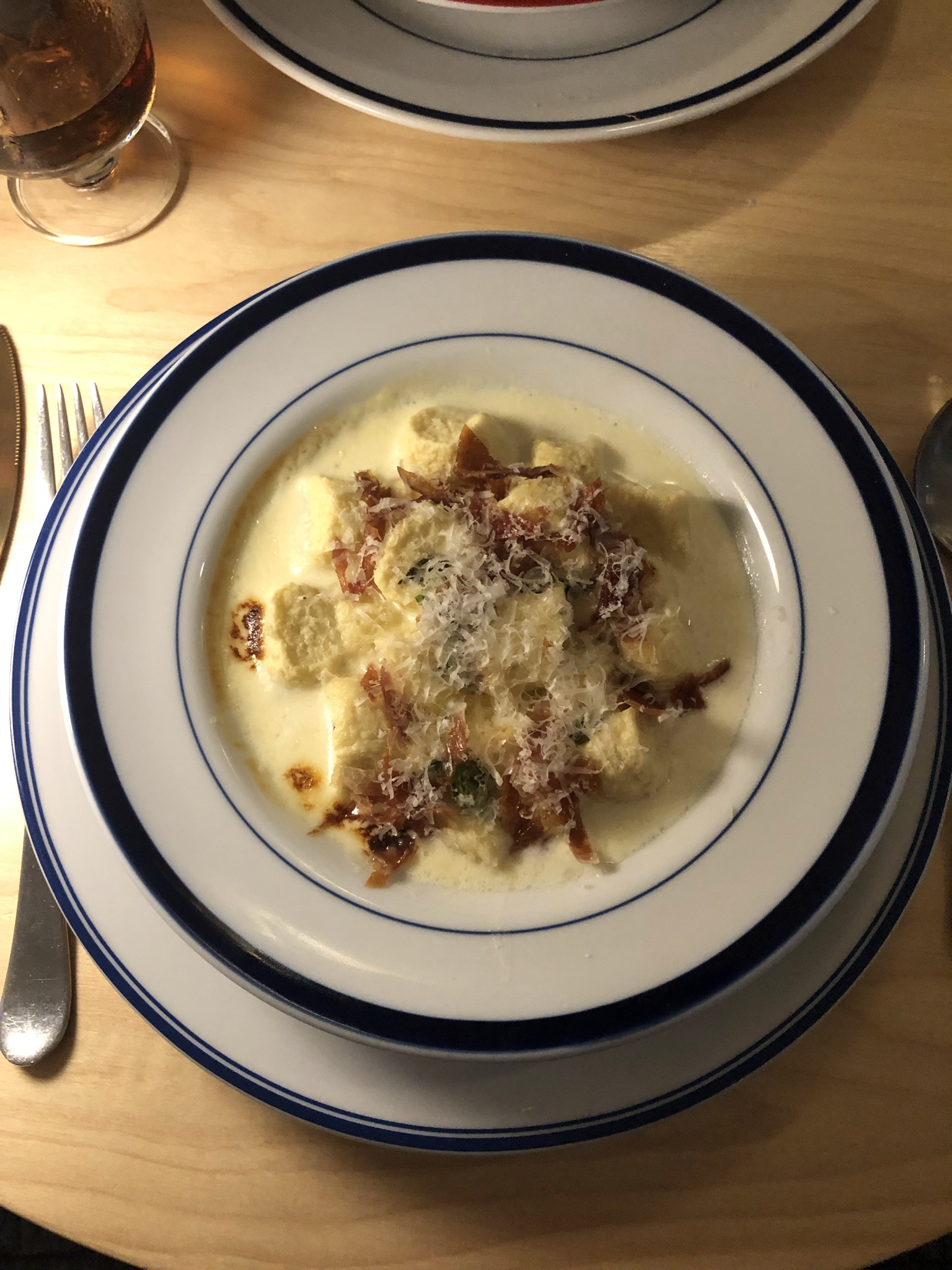 Gnocchi with Gorgonzola sauce